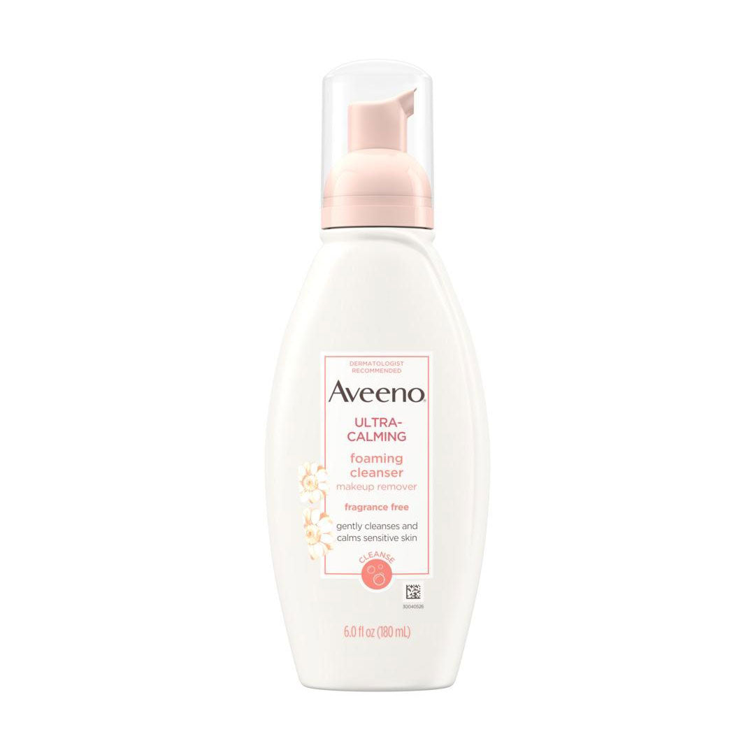 Aveeno Ultra-Calming Foaming Cleanser Makeup Remover