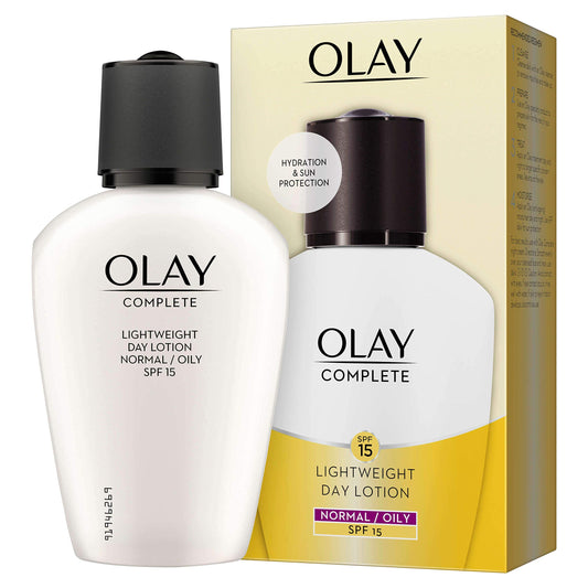 Olay complete lightweight day lotion hydration & sun protection normal/oily SPF 15