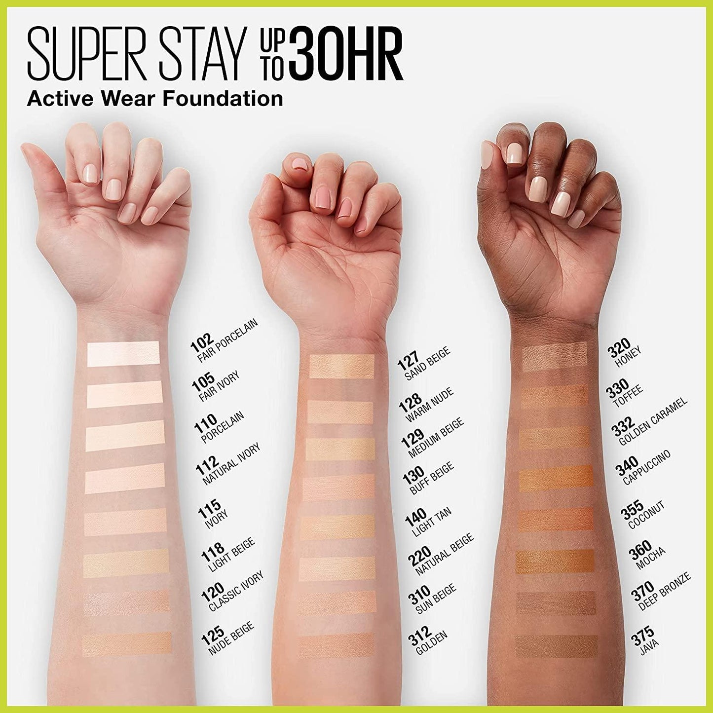 Maybelline Super Stay Full Coverage Foundation 24H