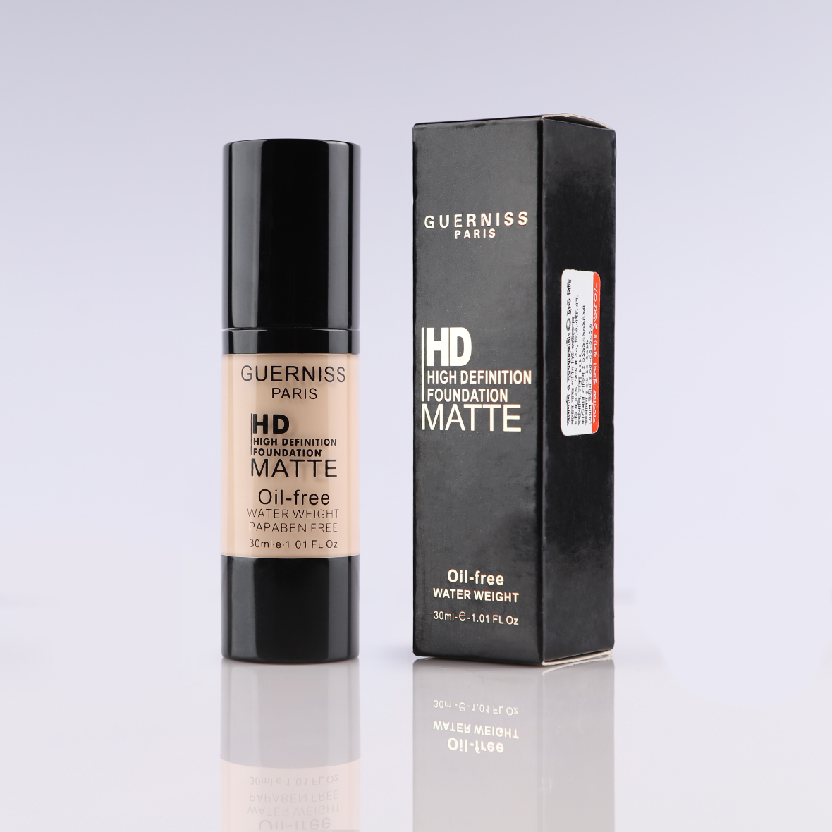 Guerniss HD Matte Foundation (New) 30g