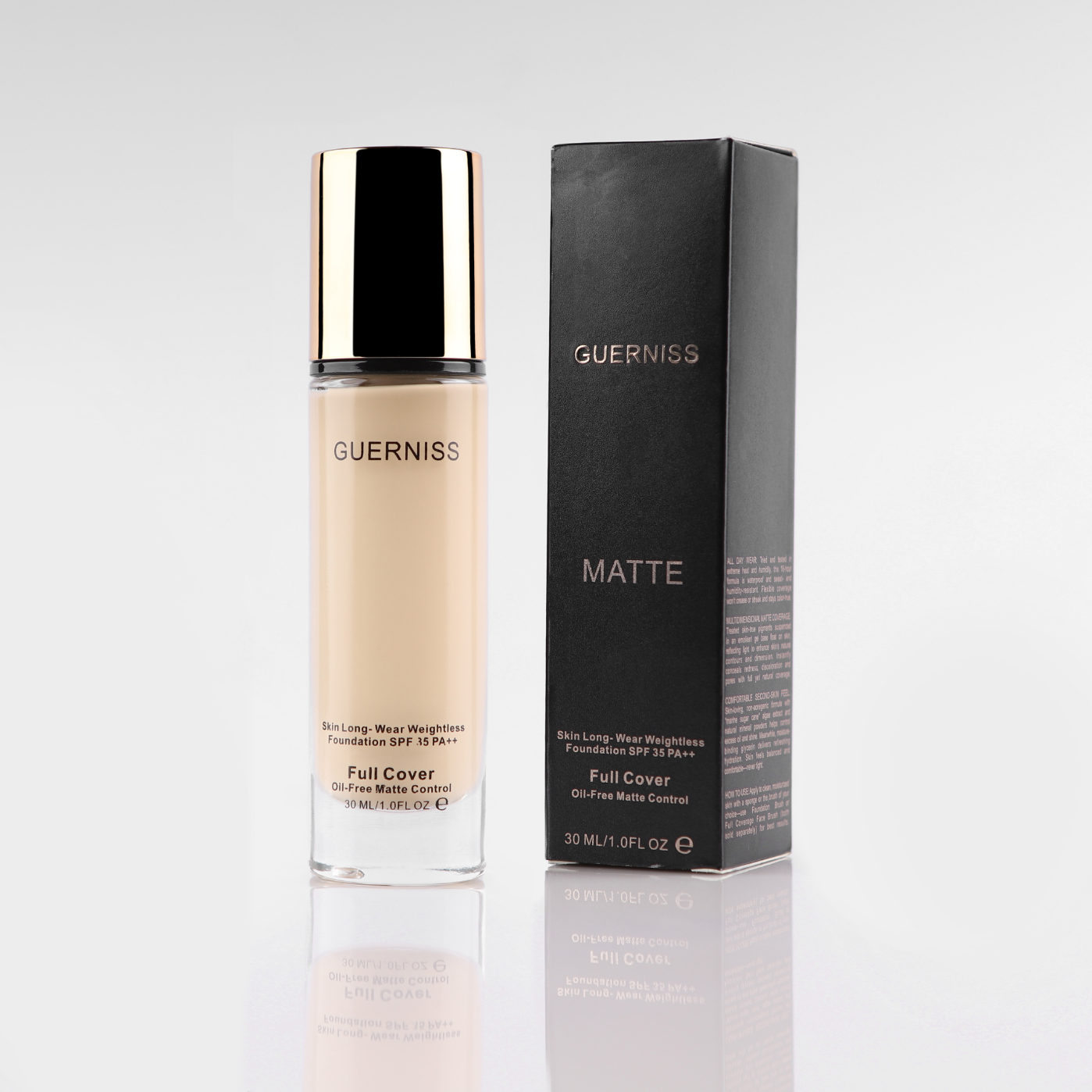 Guerniss Cover Matte Foundation 30ml