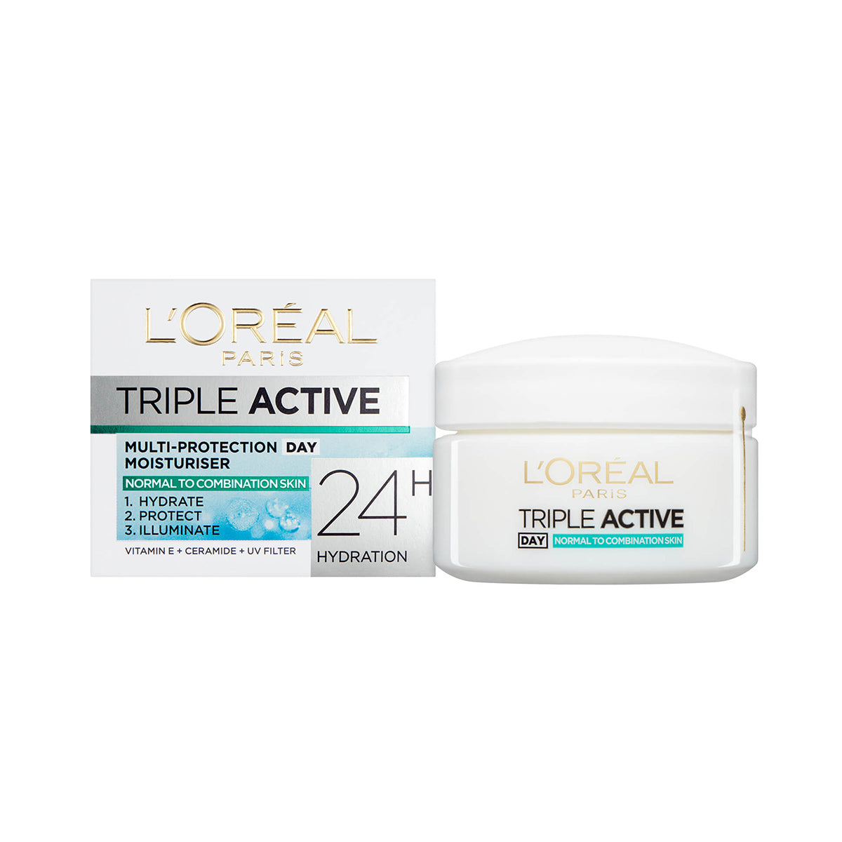 LOreal Triple Active Multi-Protection Day Moisturiser 50ml