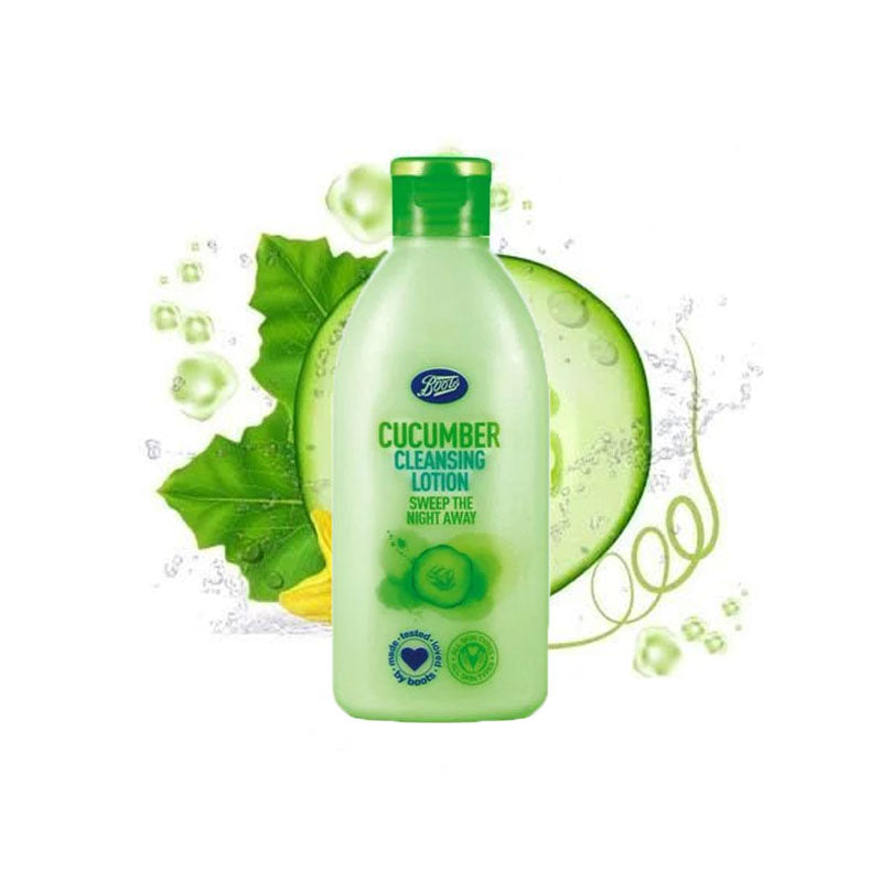 Boots cucumber cleansing lotion Sweep the night away 150ml