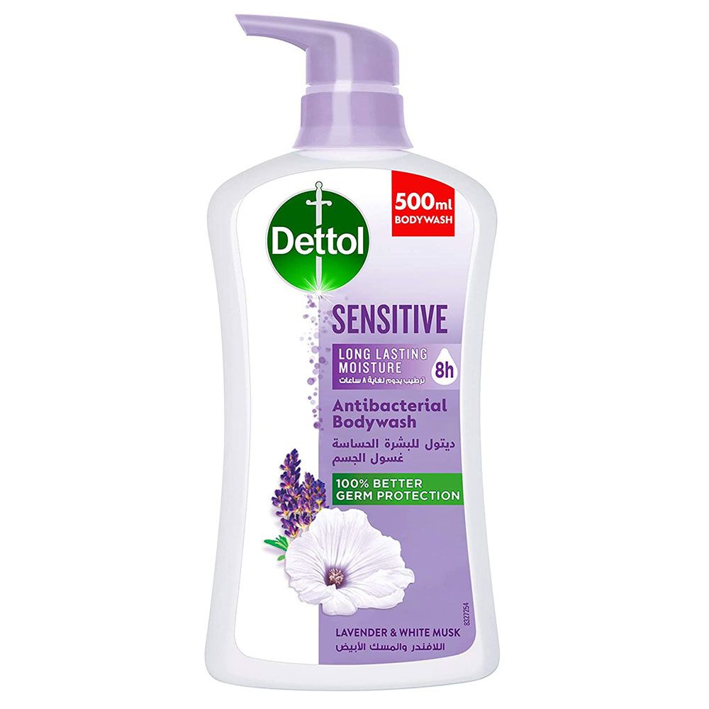 Dettol Sensitive Antibacterial Body Wash 625g