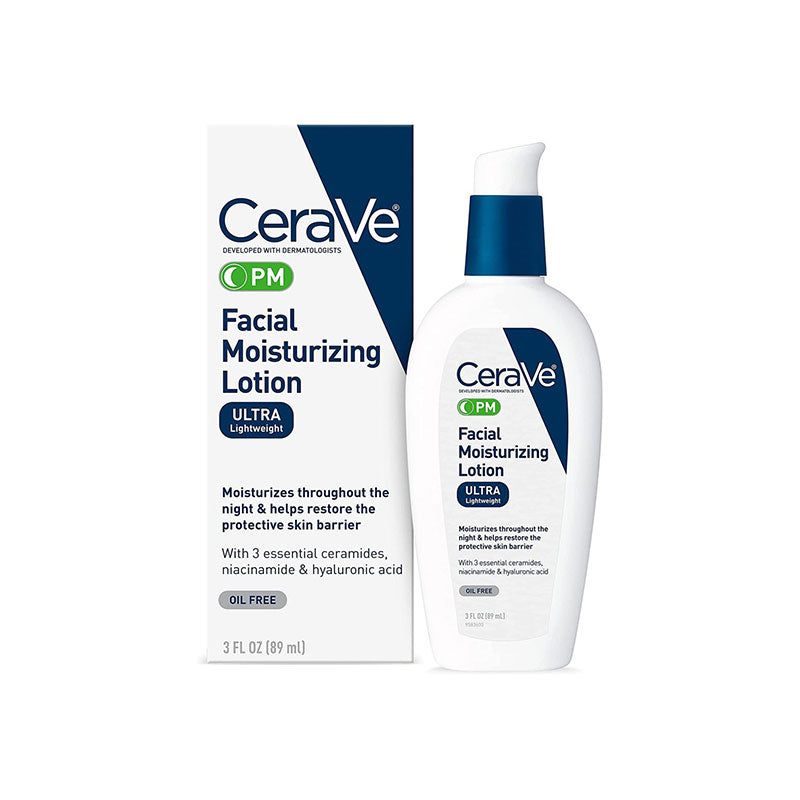 CeraVe PM Facial Moisturizing Lotion Ultra Lightweight - 89ml