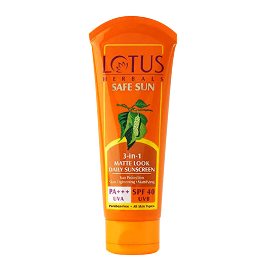 Lotus Herbals Safe Sun SPF40 UVB 100g