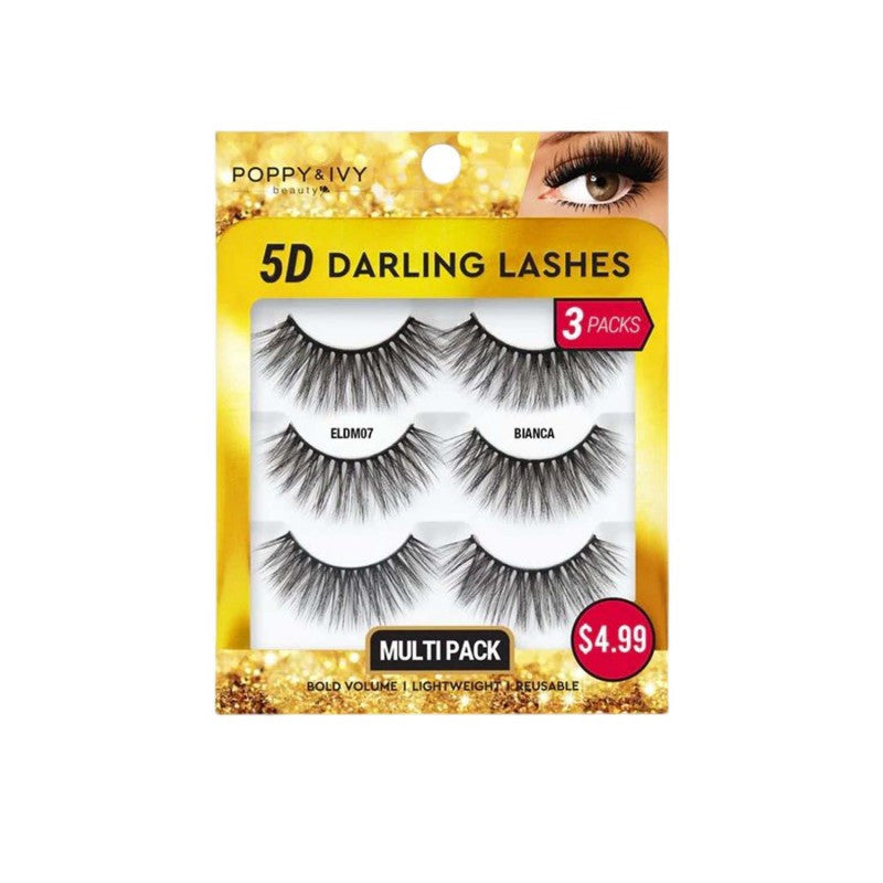 Absolute New York Multipack 5D Darling Eye Lashes - ELDM07 Bianca