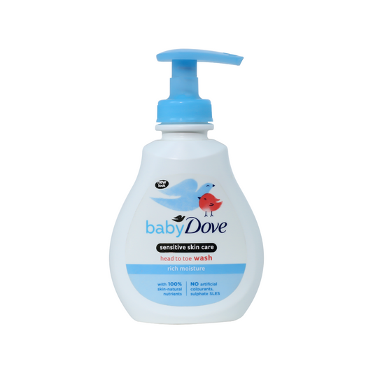 Dove Baby Head to Toe Wash Pump Rich Moisture 200 ml