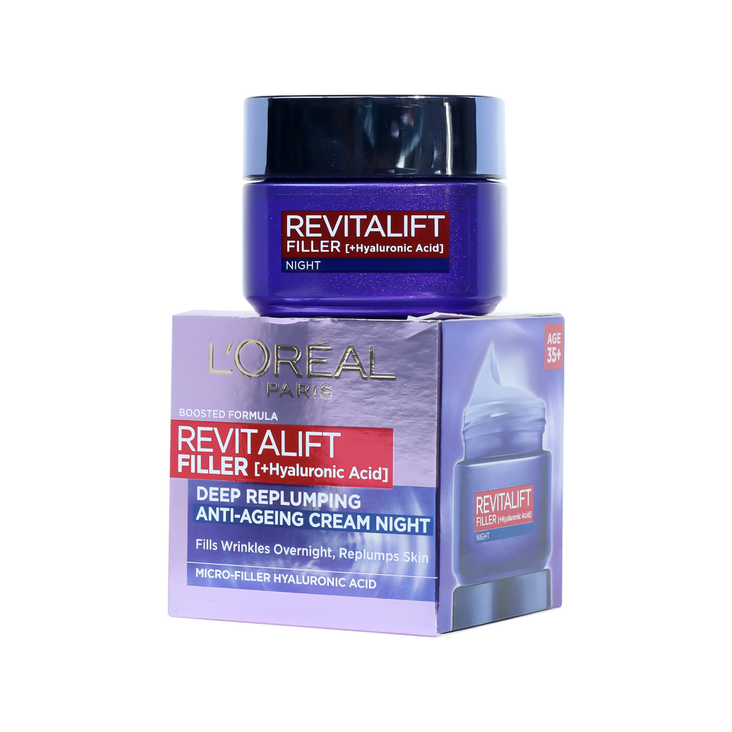 L'Oreal Revitalift Filler Replumping Carea Anti Agening Night Cream 50ml