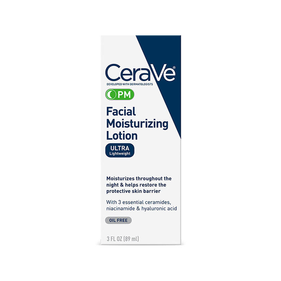 CeraVe PM Facial Moisturizing Lotion For Normal To Dry Skin