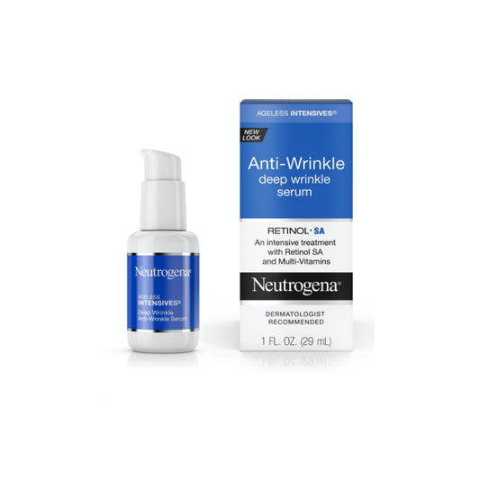 Neutrogena Ageless Intensives Anti-Wrinkle Deep Wrinkle Face Serum 29ml