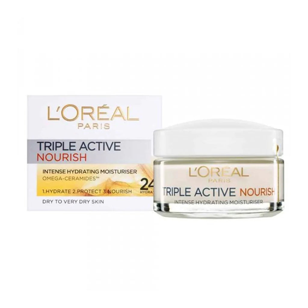 Loreal Paris Triple Active Nourish Hydrating Moisturiser 50ml