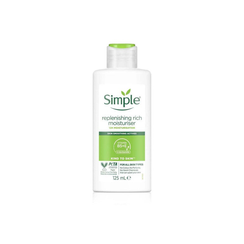 Simple Kind To Skin Replenishing Rich Moisturiser 125ml