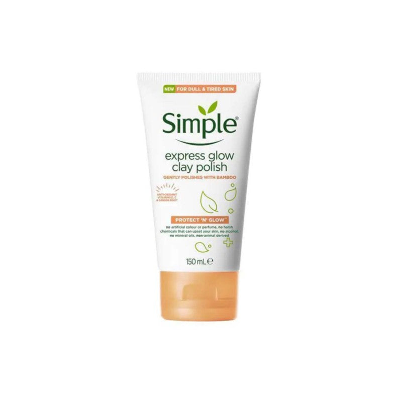 Simple Protect ‘N’ Glow Express Glow Clay Polish 150ml